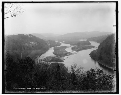 Delaware River from Winona Cliff