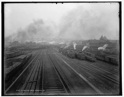 D.L. & W. R.R. yards, Scranton, Pa.