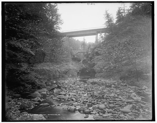 Boulevard bridge, Scranton, Pa.