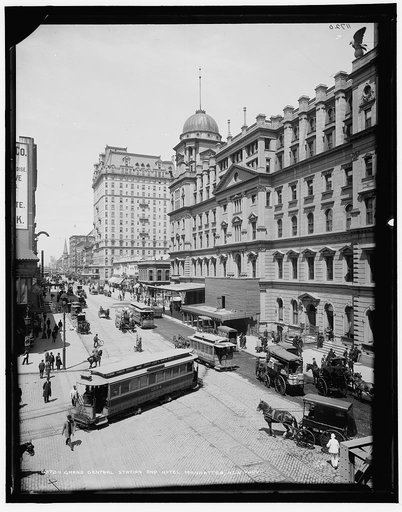 Grand Central Station and Hotel Manhattan, New York