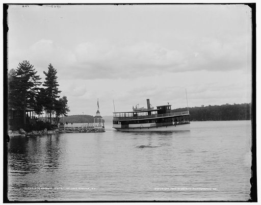 Str. Armenia White on Lake Sunapee, N.H.