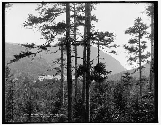 The Crawford House from the north, Crawford Notch, White Mountains