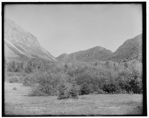 View in Franconia Notch, White Mountains