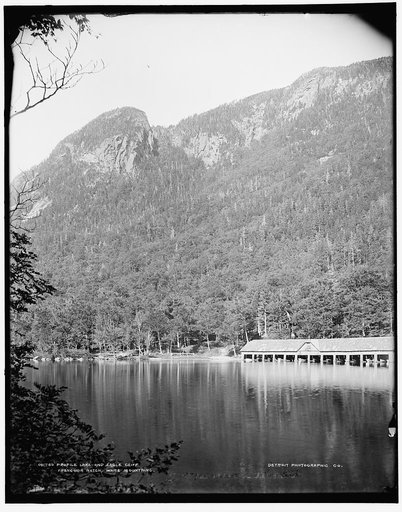 Profile Lake and Eagle Cliff, Franconia Notch, White Mountains