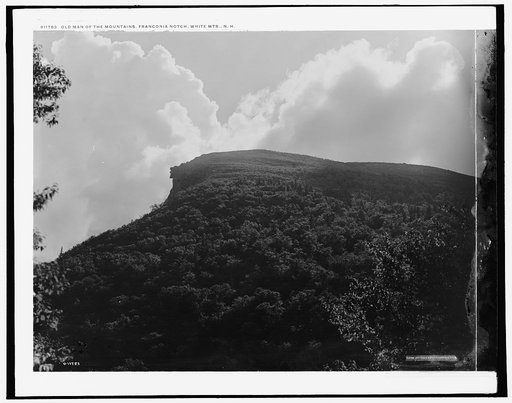 Old Man of the Mountains [i.e. Mountain], Franconia Notch, White Mts., N.H.