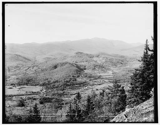 Jackson and Mt. Washington from Thorn Mountain, White Mountains