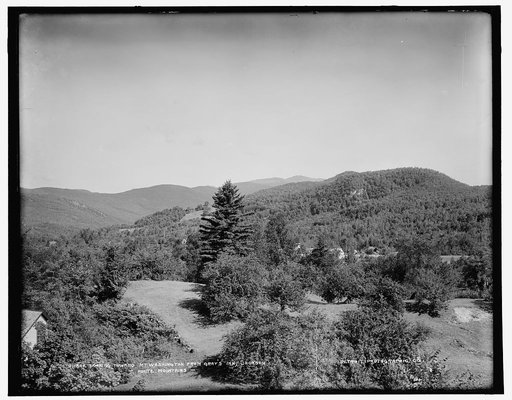 Looking toward Mt. Washington from Gray's Inn, Jackson, White Mountains