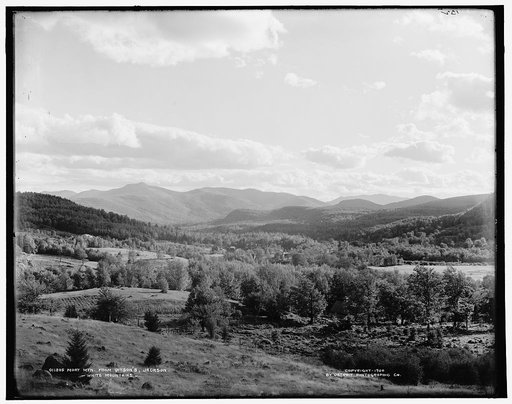 Moat Mtn. from Ditson's, Jackson, White Mountains