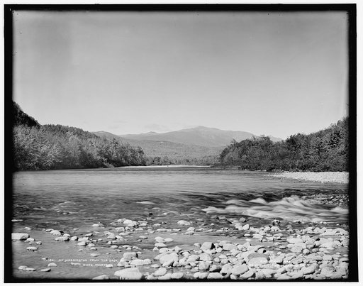 Mt. Washington from the Saco, North Conway, White Mountains