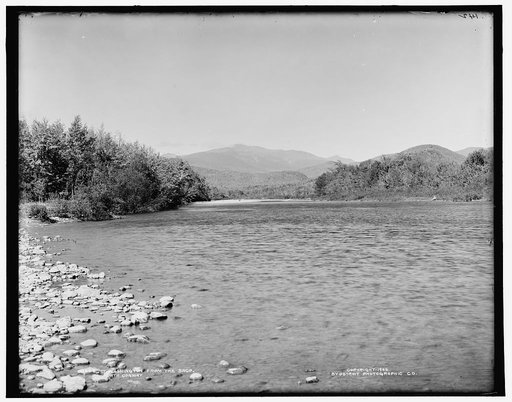 Mt. Washington from the Saco, North Conway