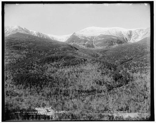 Mt. Washington from Spruce Mountain, Gorham, White Mountains