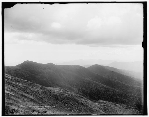 Mt. Washington from Spruce Mtn., White Mountains