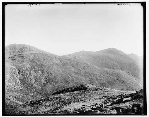 Northern peaks from Mt. Clay, Presidential Range, White Mountains, New Hampshire