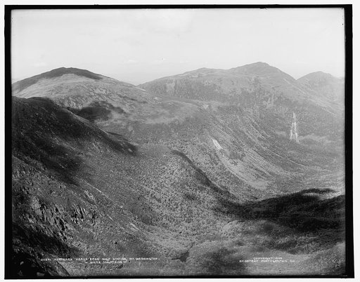 Northern peaks from gulf station, Mt. Washington, White Mountains