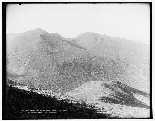 Mt. Adams and Mt. Madison from Cape Horn, Presidential Range, White Mountains