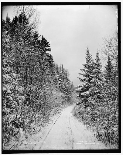 Ammonoosuc turnpike, winter, White Mountains