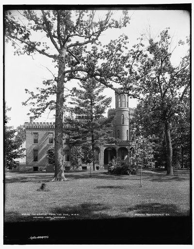 The Castle from the side, M.M.A., Orchard Lake, Michigan