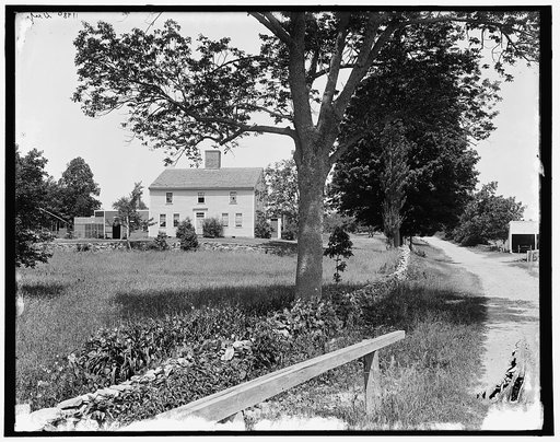 Whittier's birth place, Haverhill, Mass.