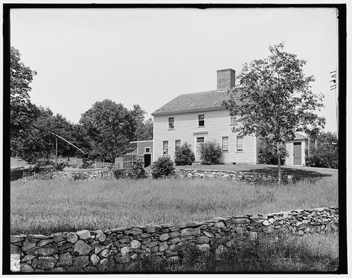 Whittier's birth place, Haverhill, Mass.