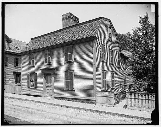 Hawthorne's birth place, Salem, Mass.