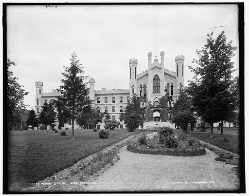 Insane asylum, Binghamton, N.Y.