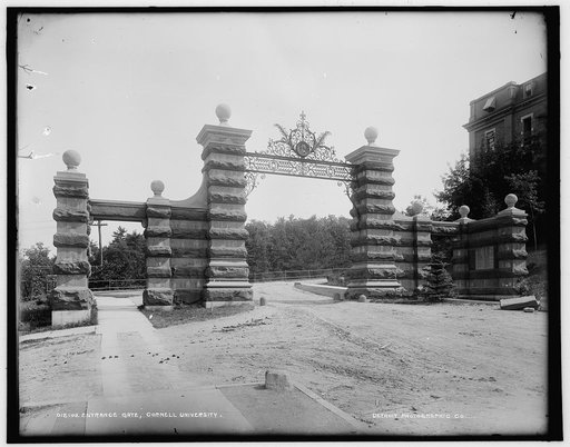 Entrance gate, Cornell University