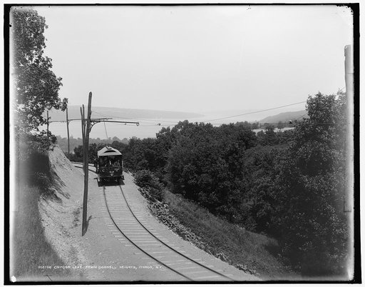 Cayuga Lake from Cornell Heights, Ithaca, N.Y.