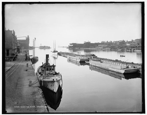 Down the river, Oswego, N.Y.