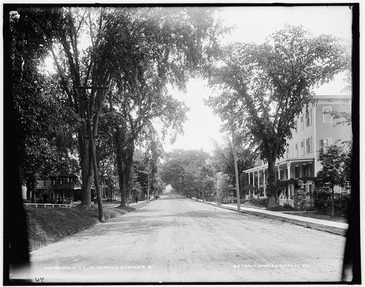 Main St., Richmond [sic] Springs, N.Y.