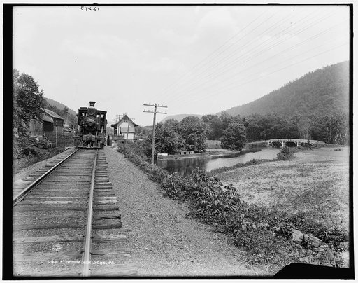Below Hunlocks [i.e. Hunlock], Pa.