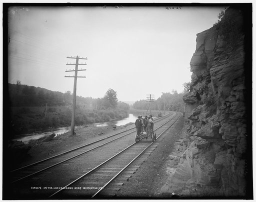 On the Lackawanna near Scranton, Pa.