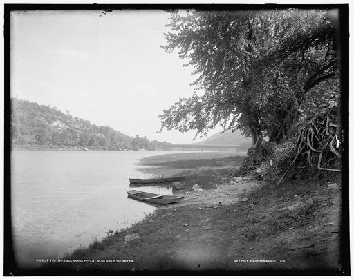 The Susquehanna River near Shickshinny, Pa.