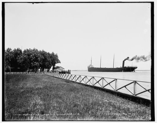 St. Clair River at Star Isl'd. House, St. Clair Flats
