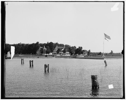 A Summer residence, Harsens Isl'd., St. Clair River