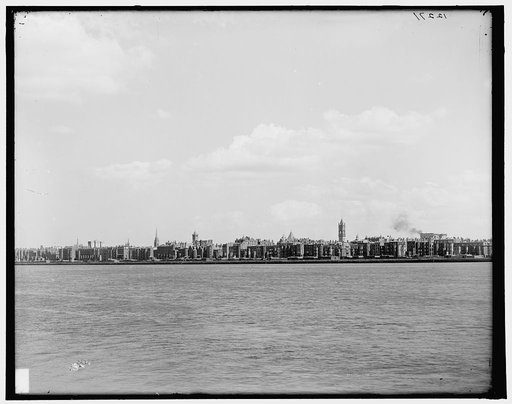 Charles River and Back Bay, Boston, Mass.