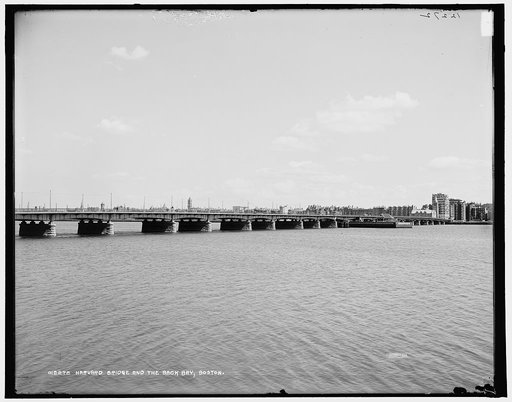 Harvard Bridge and the Back Bay, Boston