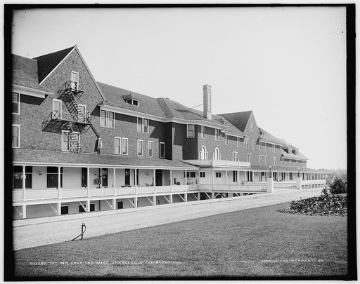 The Inn, from the west, Charlevoix-the-Beautiful