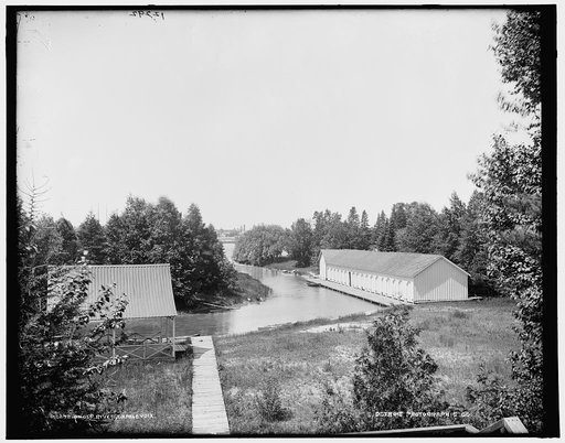 On old river, Charlevoix