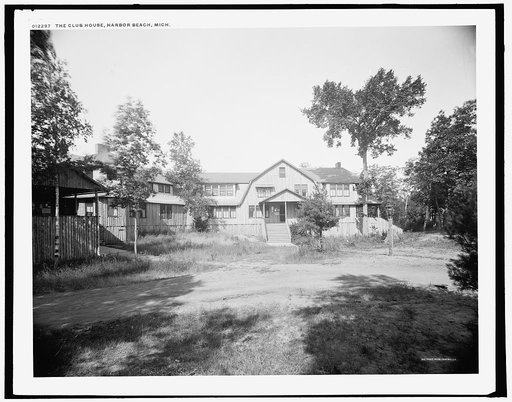 The Club house, Harbor Beach, Mich.