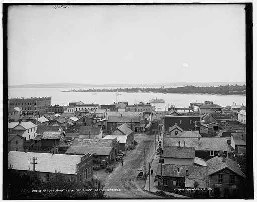 Harbor Point from the bluff, Harbor Springs