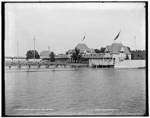 Bath house, Belle Isle Park, Detroit