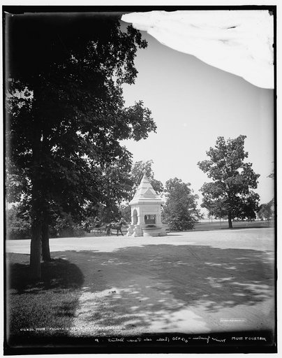 Muir Fountain, Belle Isle Park, Detroit