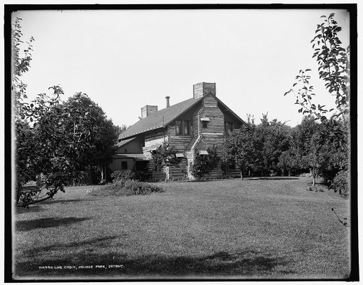 Log cabin, Palmer Park, Detroit