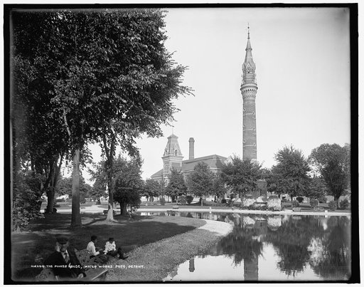 The Power house, Water Works Park, Detroit