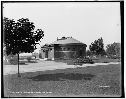 Hurlburt Library, Water Works Park, Detroit