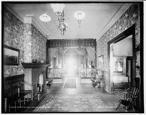 Reception hall, country club, Grosse Pointe Farms [sic