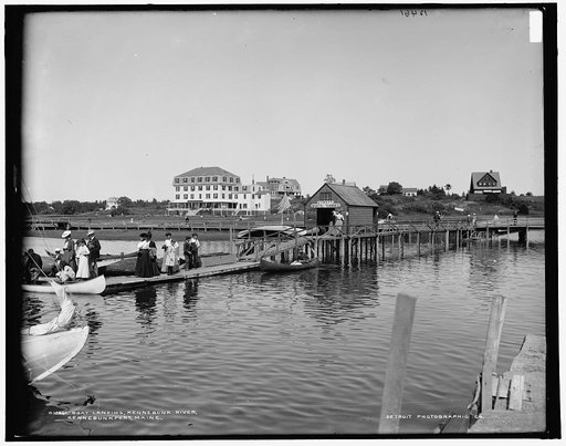 Boat landing, Kennebunk River, Kennebunkport, Maine
