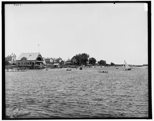 Club house, Kennebunk River, Kennebunkport, Maine