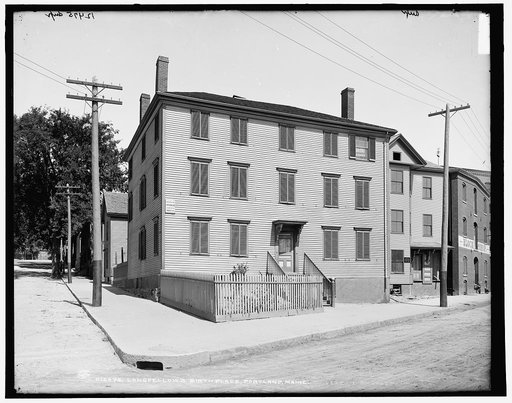 Longfellow's birthplace, Portland, Me.