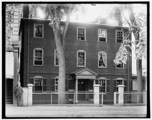 Longfellow's home, Portland, Me.